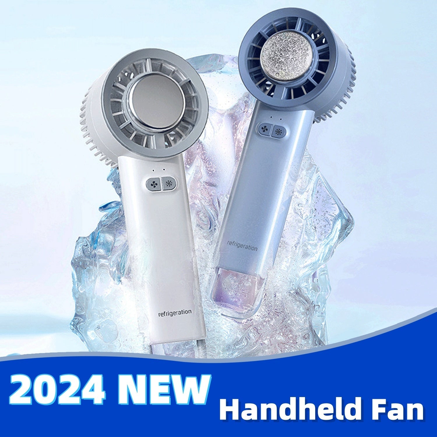 🌬️ Ventilateur Turbo Portable – Haute vitesse & Technologie Ice-Cool