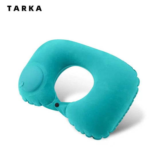 🛫 TARKA – Coussin de voyage gonflable en flocage - Eco