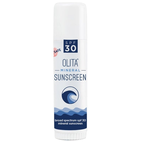 OLITA Sunstick minéral SPF 30 – protection solaire SANS PARFUM, format voyage