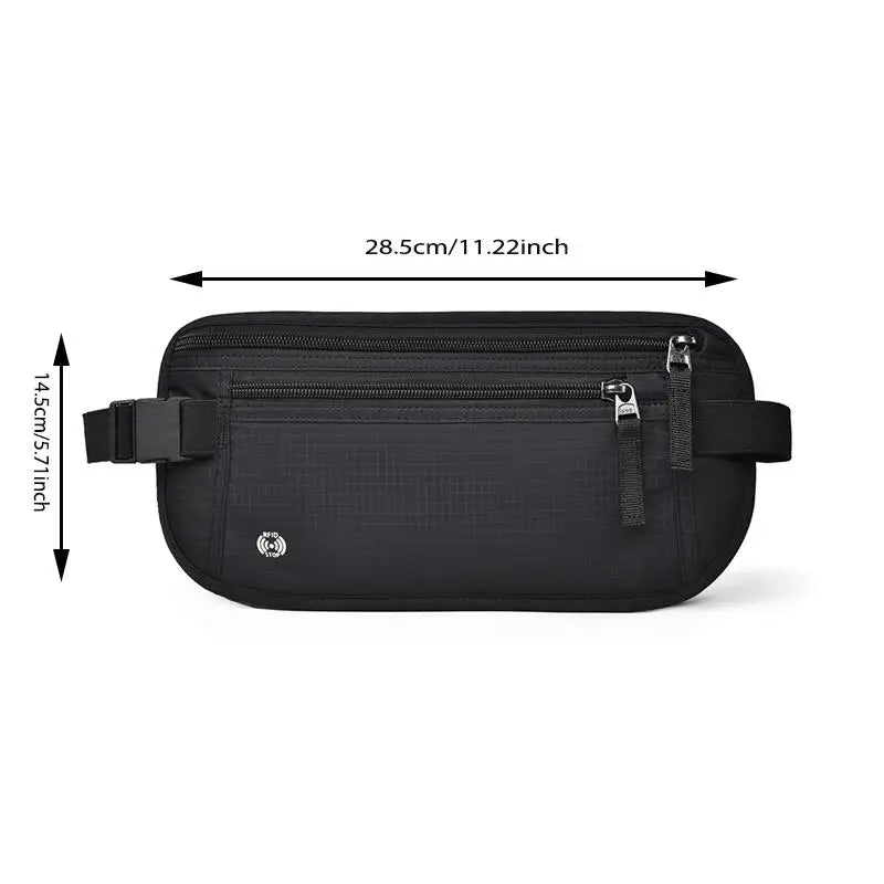 Ceinture cache-billets du pèlerin (RFID)
