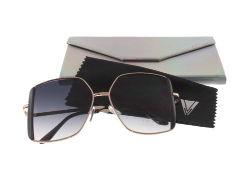 Lunettes de soleil Veronica – Protection UV intégrale, style carré raffiné